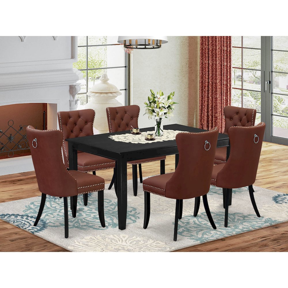 7 Piece Dining Room Table Set. Picture 2