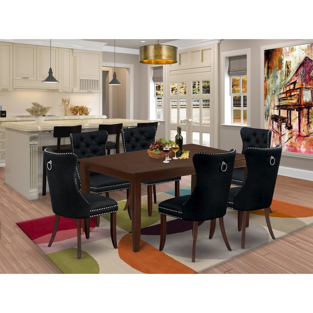 7 Piece Kitchen Table & Chairs Set. Picture 2