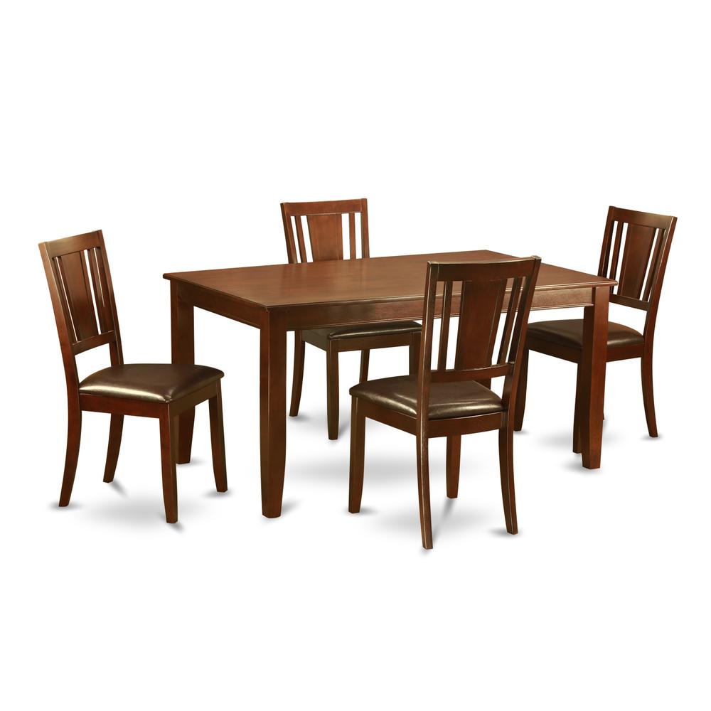 5  PC  formal  Dining  room  set-Table  and  4  Chairs  for  Dining  room. Picture 1
