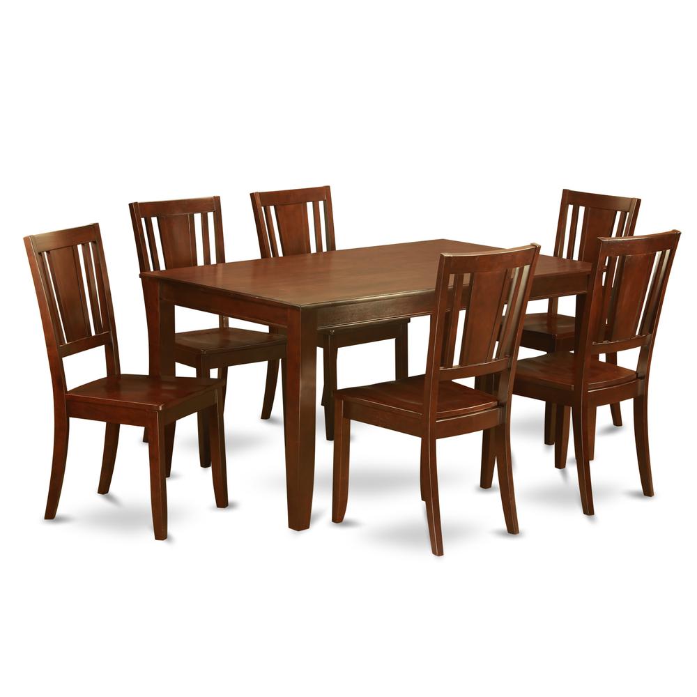 7  Pc  Dining  room  set  for  6-Kitchen  Table  and  6  Kitchen  Chairs. Picture 1