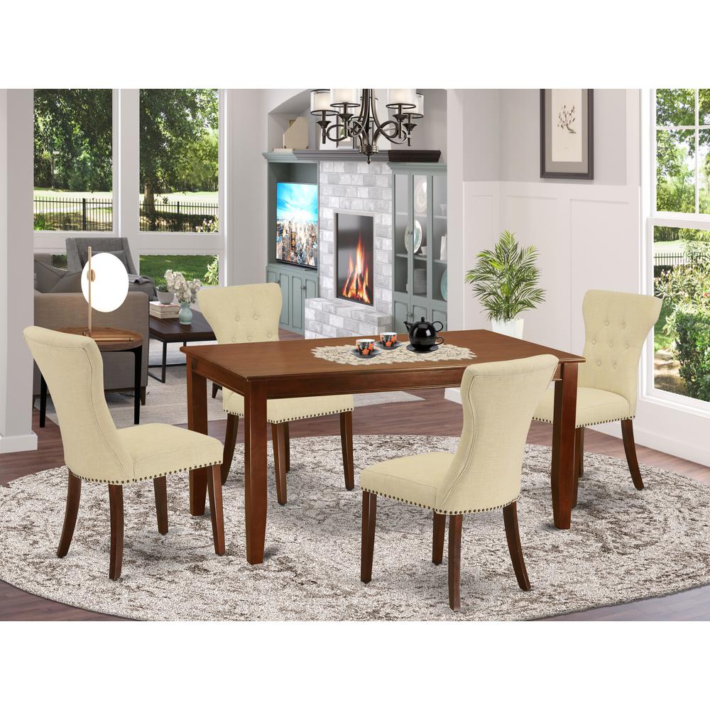 Dining Room Set Mahogany, DUGA5-MAH-32. Picture 2