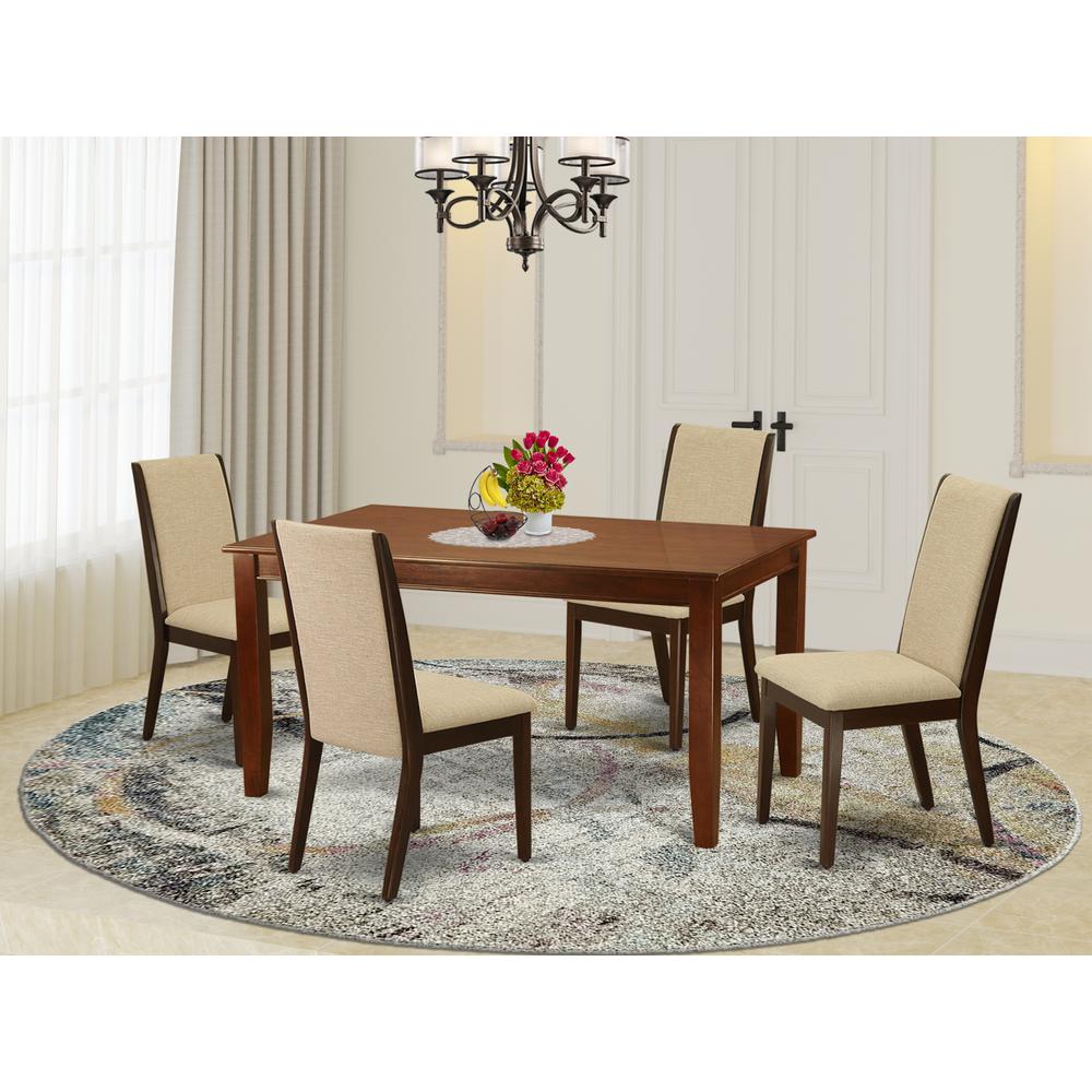Dining Room Set Mahogany, DULA5-MAH-04. Picture 2