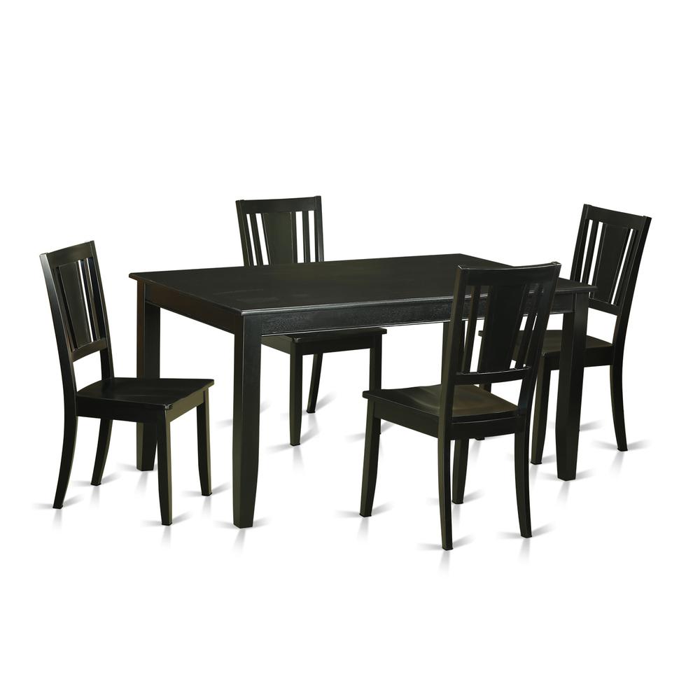 5  Pc  Dining  room  set  for  4-Dining  Table  and  4  Dining  Chairs. Picture 1