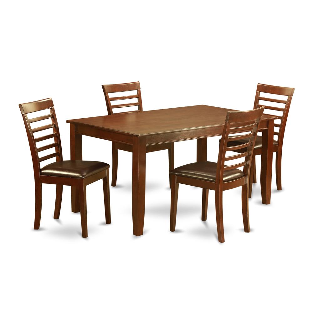 5  PC  Formal  Table  set  for  4  -  Dining  Table  with  4  Dining  Chairs. Picture 1
