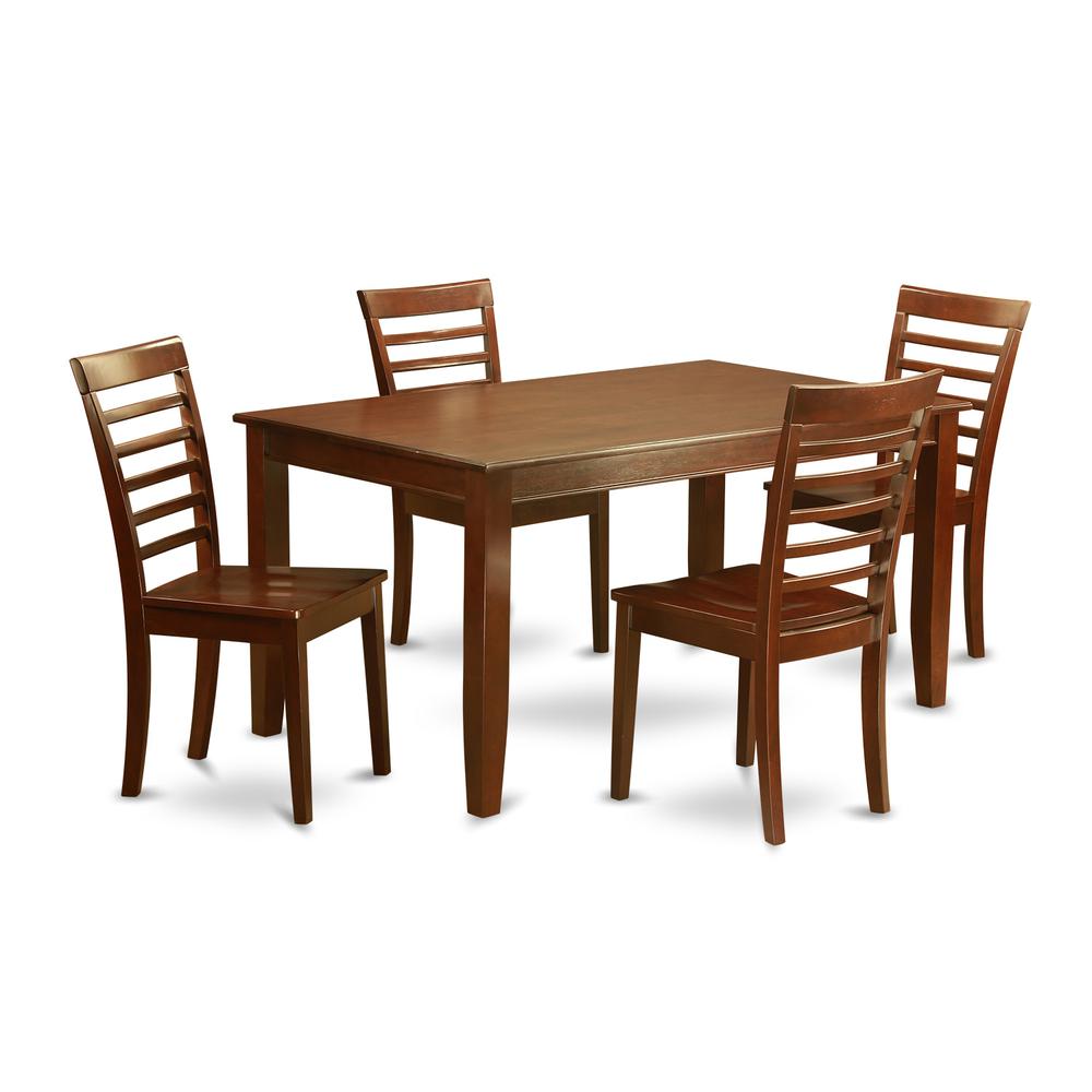 5  PC  Dining  set-Dining  Table  with  4  Kitchen  Chairs. Picture 1