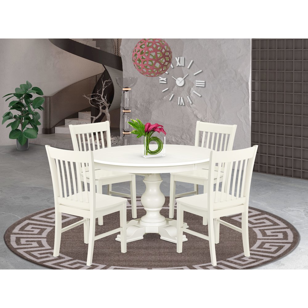 7-Piece Kitchen Set, Linen White. Picture 2