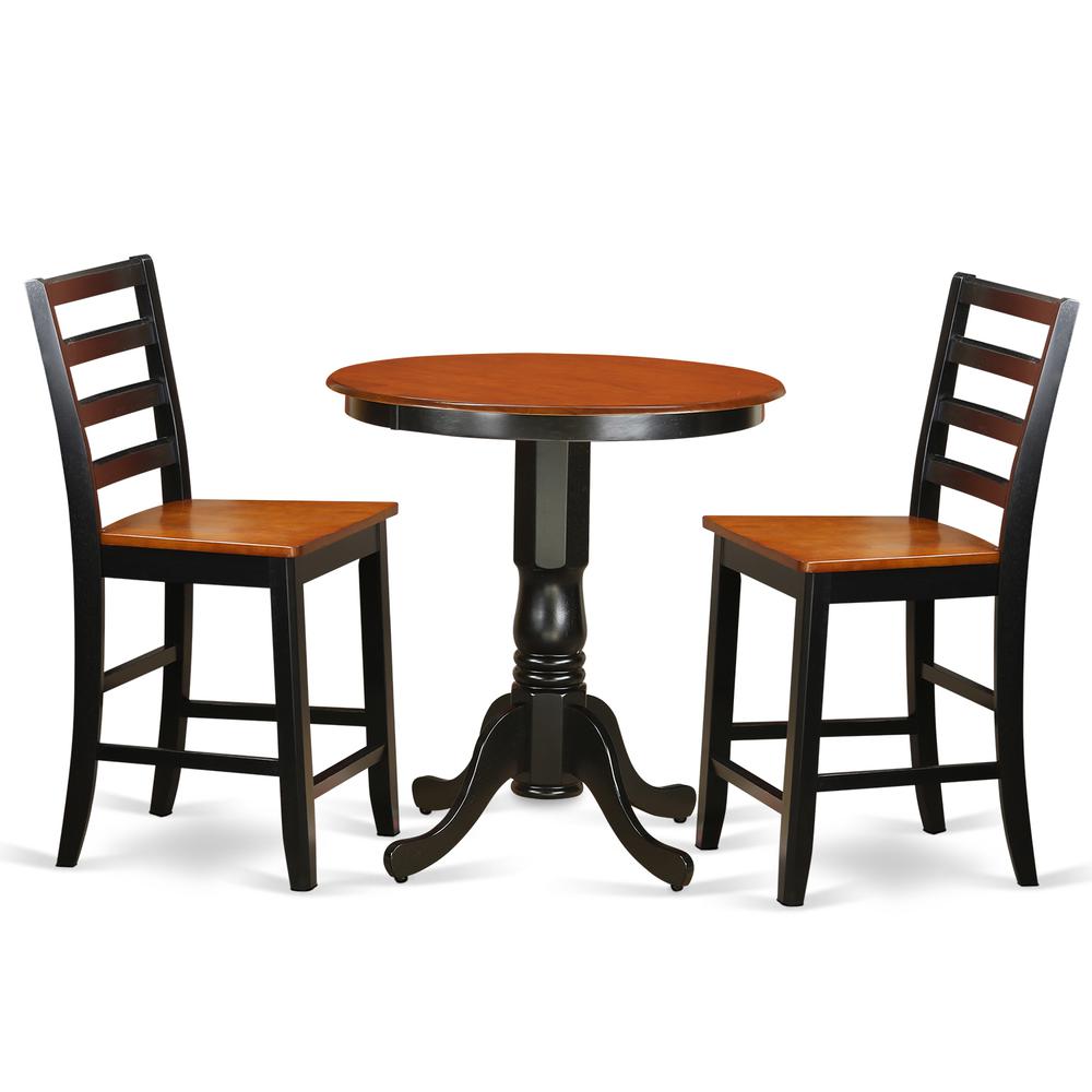 3  Pc  counter  height  set-pub  Table  and  2  Kitchen  bar  stool. Picture 1
