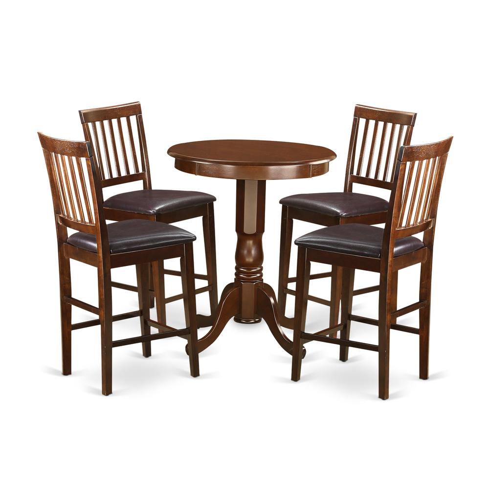 5  Pc  counter  height  Dining  set  -  counter  height  Table  and  4  Kitchen  bar  stool.. Picture 1