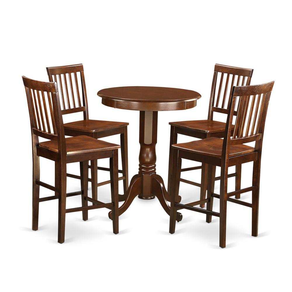 5  Pc  counter  height  pub  set-pub  Table  and  4  Dining  Chairs.. Picture 1