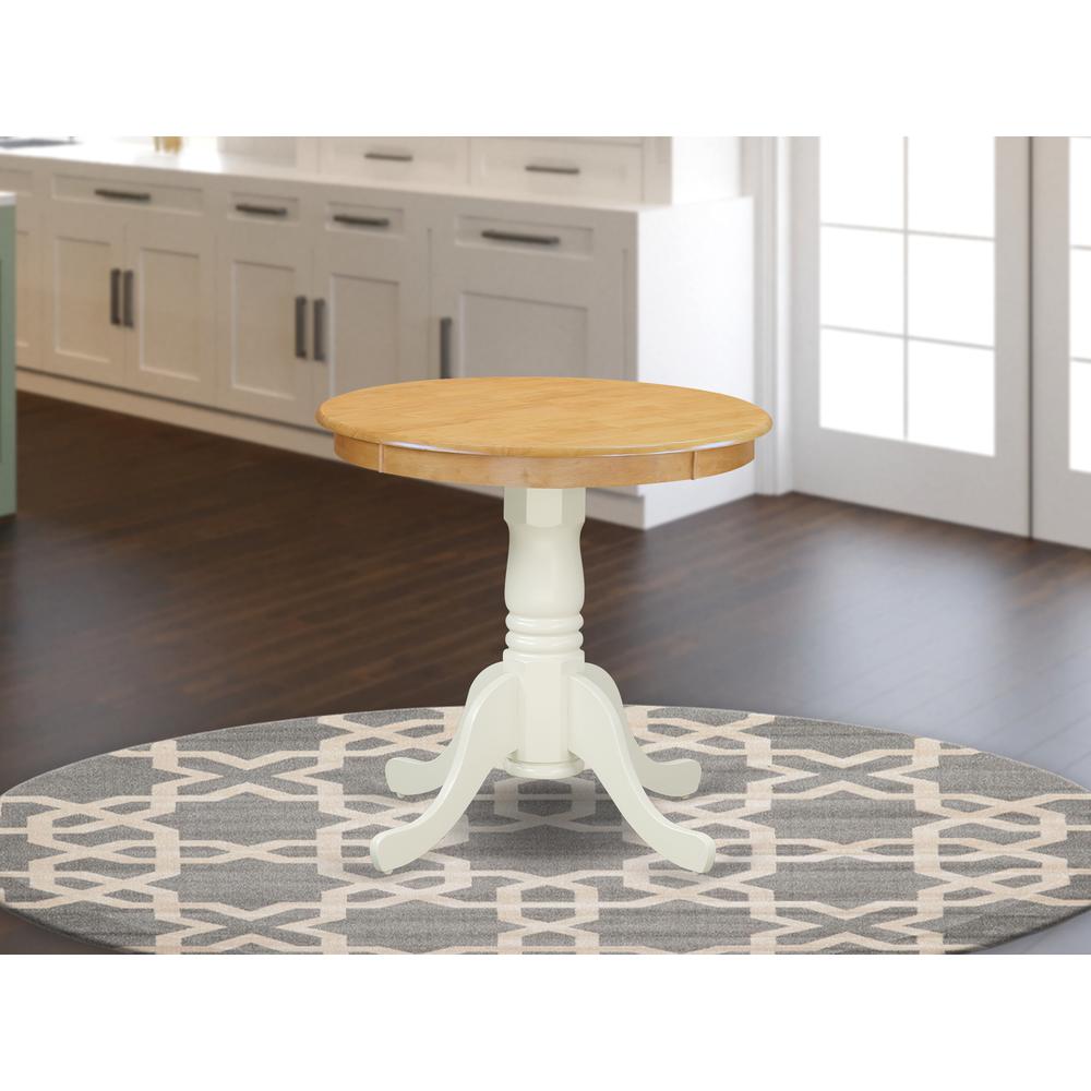 Dining Table Oak & Linen White, EMT-OLW-TP. Picture 2