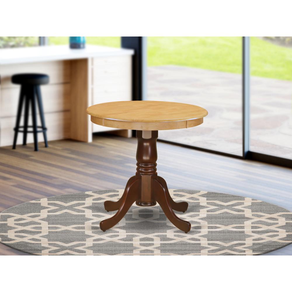 Dining Table Oak & Mahogany, EMT-OMA-TP. Picture 2