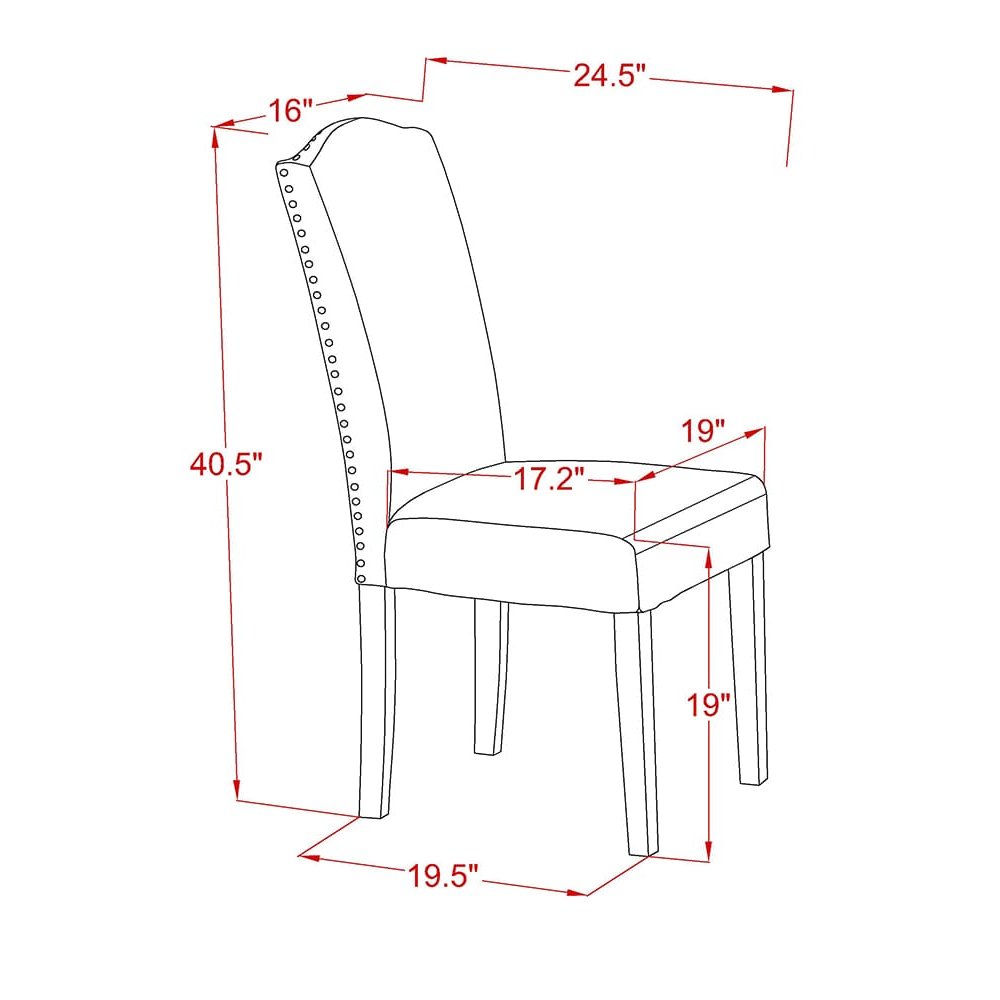 Dining Room Set Linen White, SHEN3-LWH-06. Picture 11