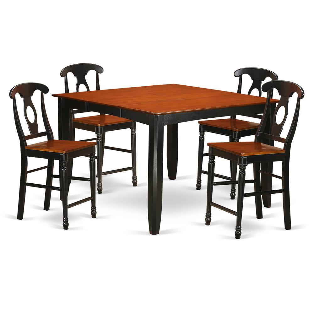 5  Pc  counter  height  Dining  room  set-pub  Table  and  4  Kitchen  Dining  Chairs.. Picture 1