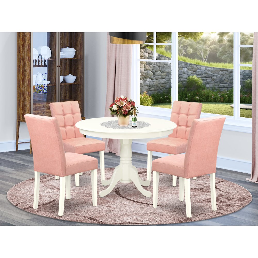 5 Piece Kitchen Table Set consists A Dinner Table. Picture 2