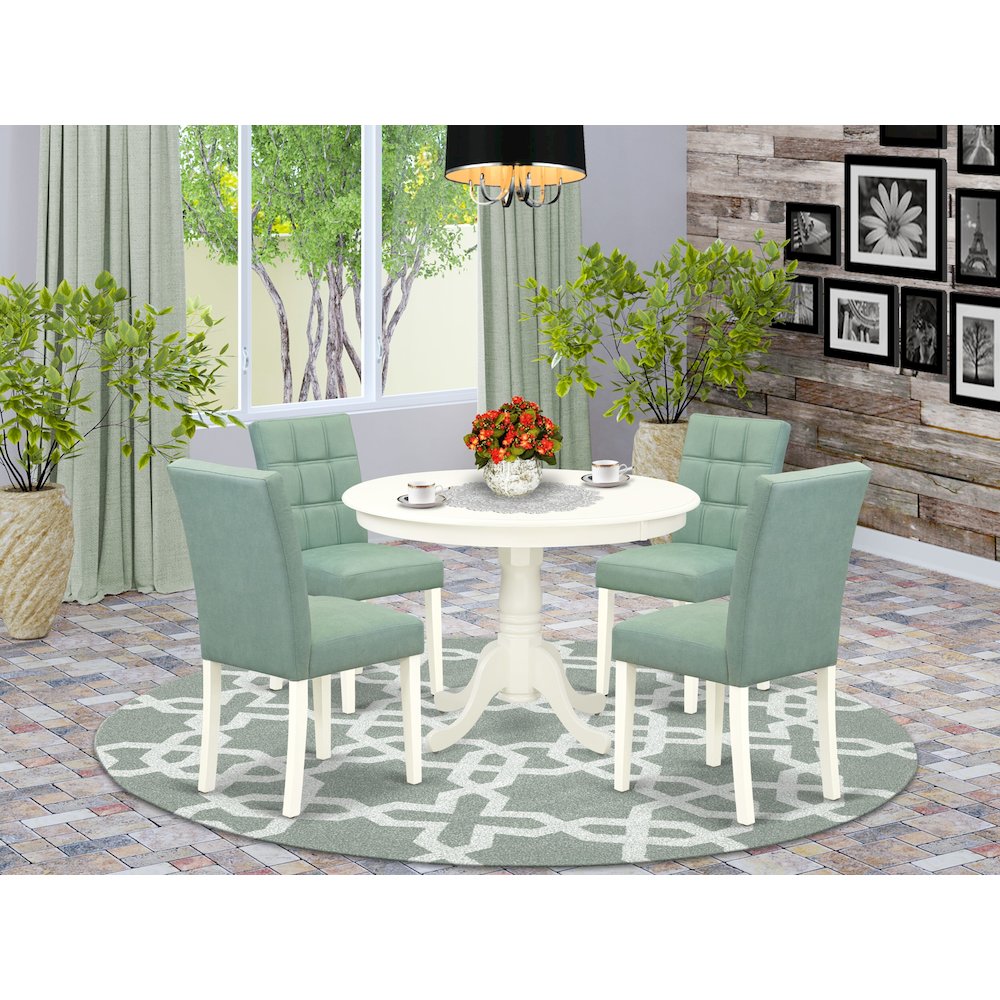5 Piece Dining Room Table Set contain A Modern Kitchen Table. Picture 2