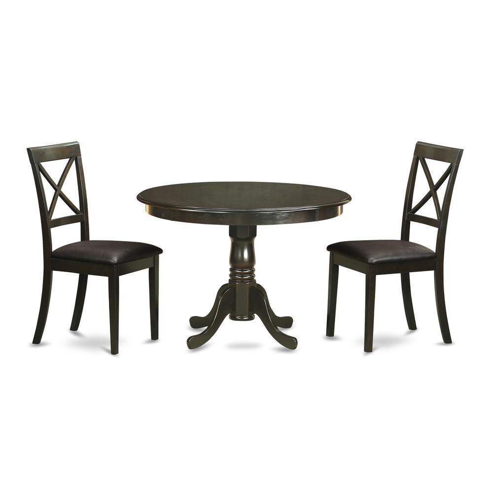 3  PC  Kitchen  nook  Dining  set-Dining  Table  and  2  Dining  Chairs. Picture 1