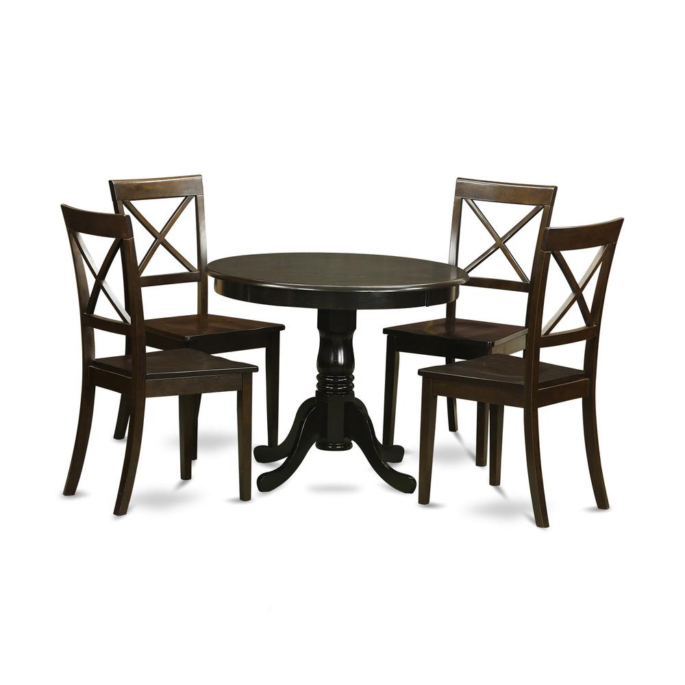 5  PC  Kitchen  nook  Dining  set-Kitchen  Table  and  4  Chairs. Picture 1