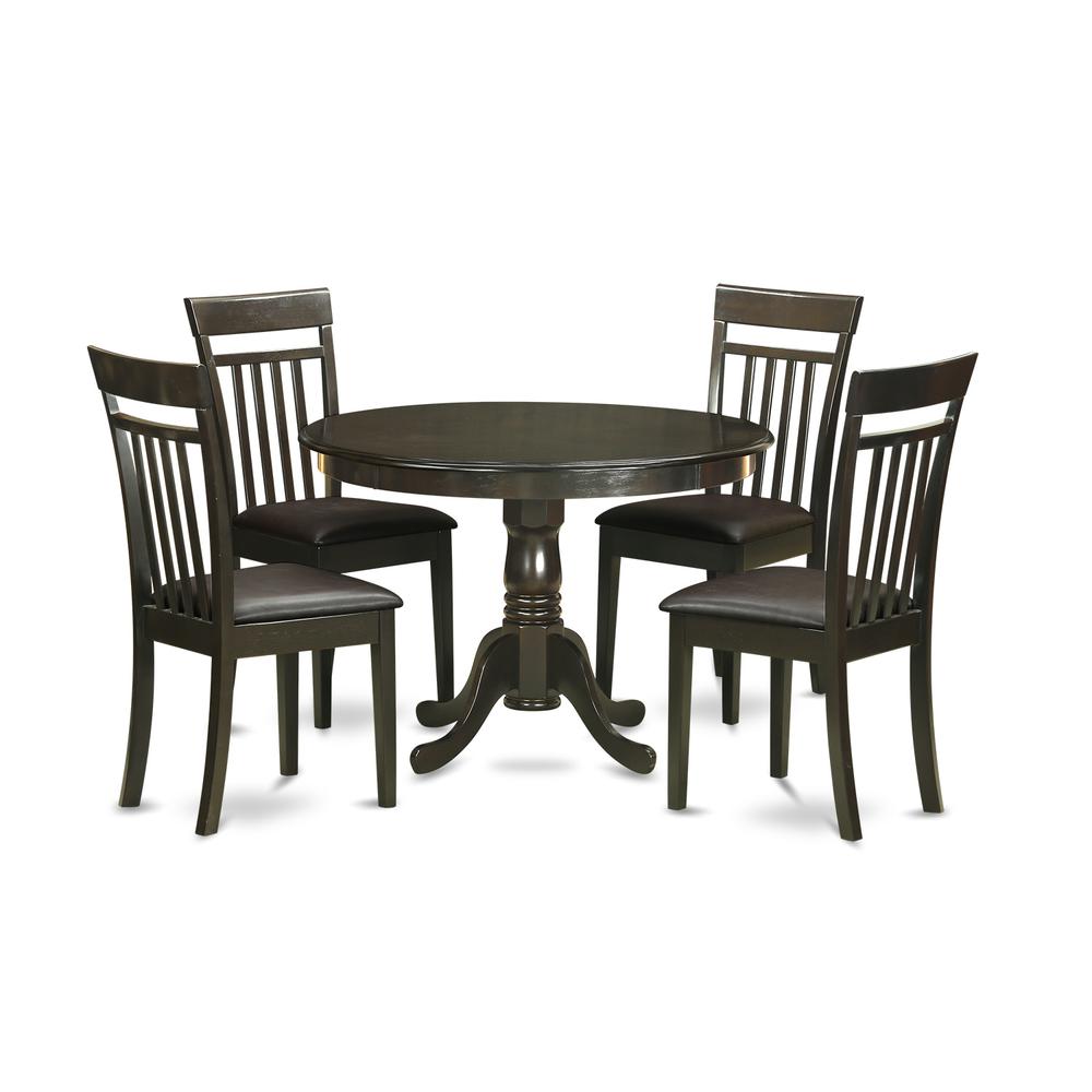 5  PC  small  Kitchen  Table  set-small  Table  and  4  Kitchen  Chairs.. Picture 1