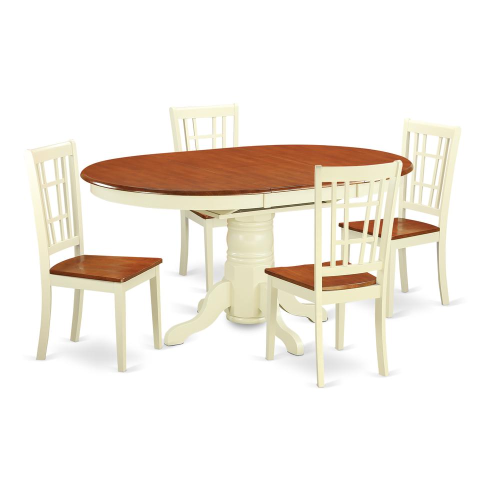 5  PcKitchen  Table  set  for  4-Dining  Table  and  4  Kitchen  Dining  Chairs. Picture 1