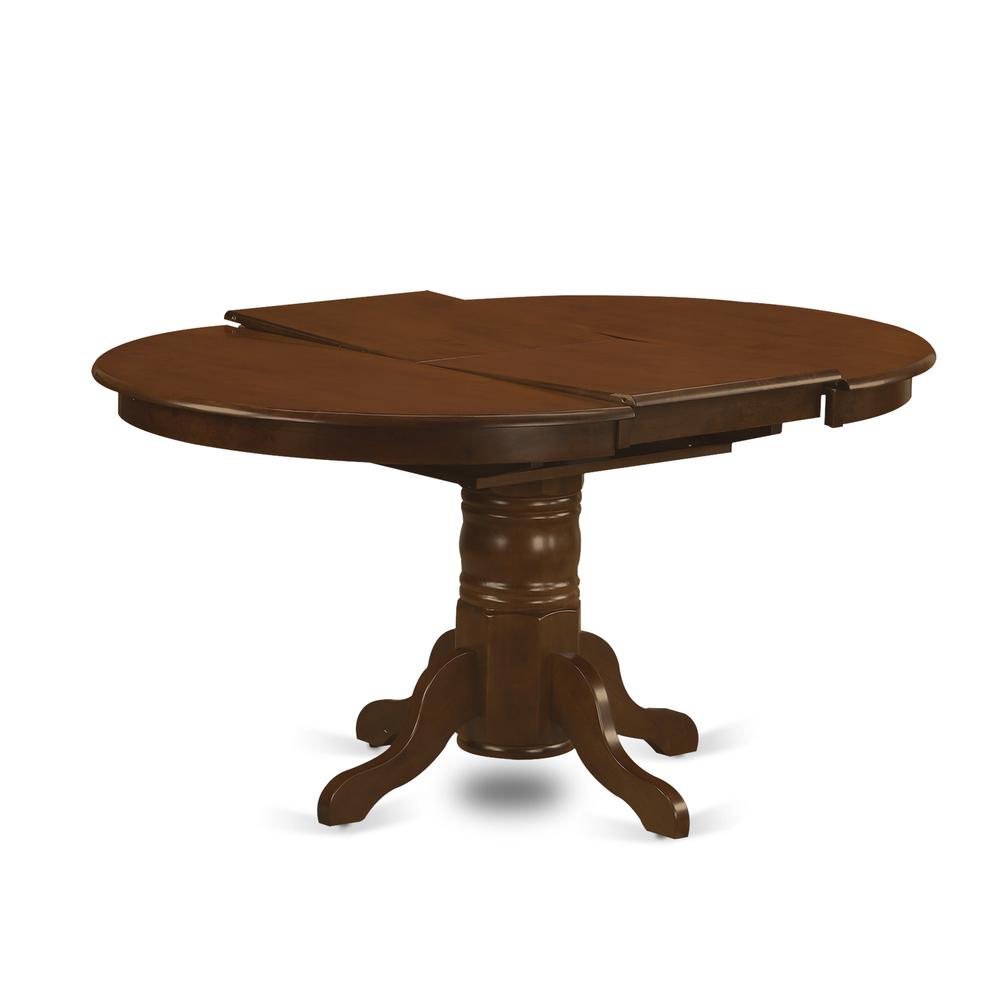 KEVA7-ESP-C 7 Pc set Kenley with a 18" Leaf and 6 Cushion Dinette Chairs. Picture 4