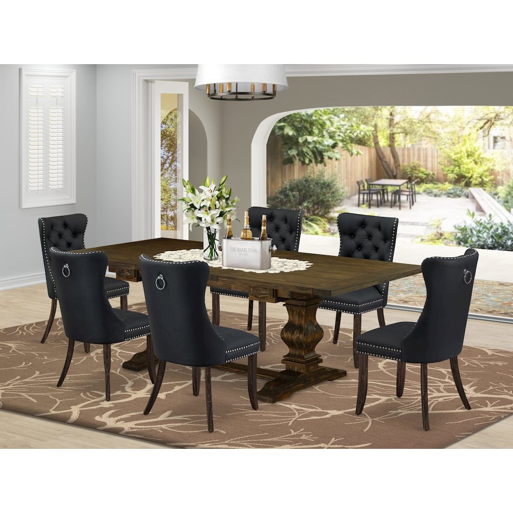 7 Piece Dining Table Set. Picture 2