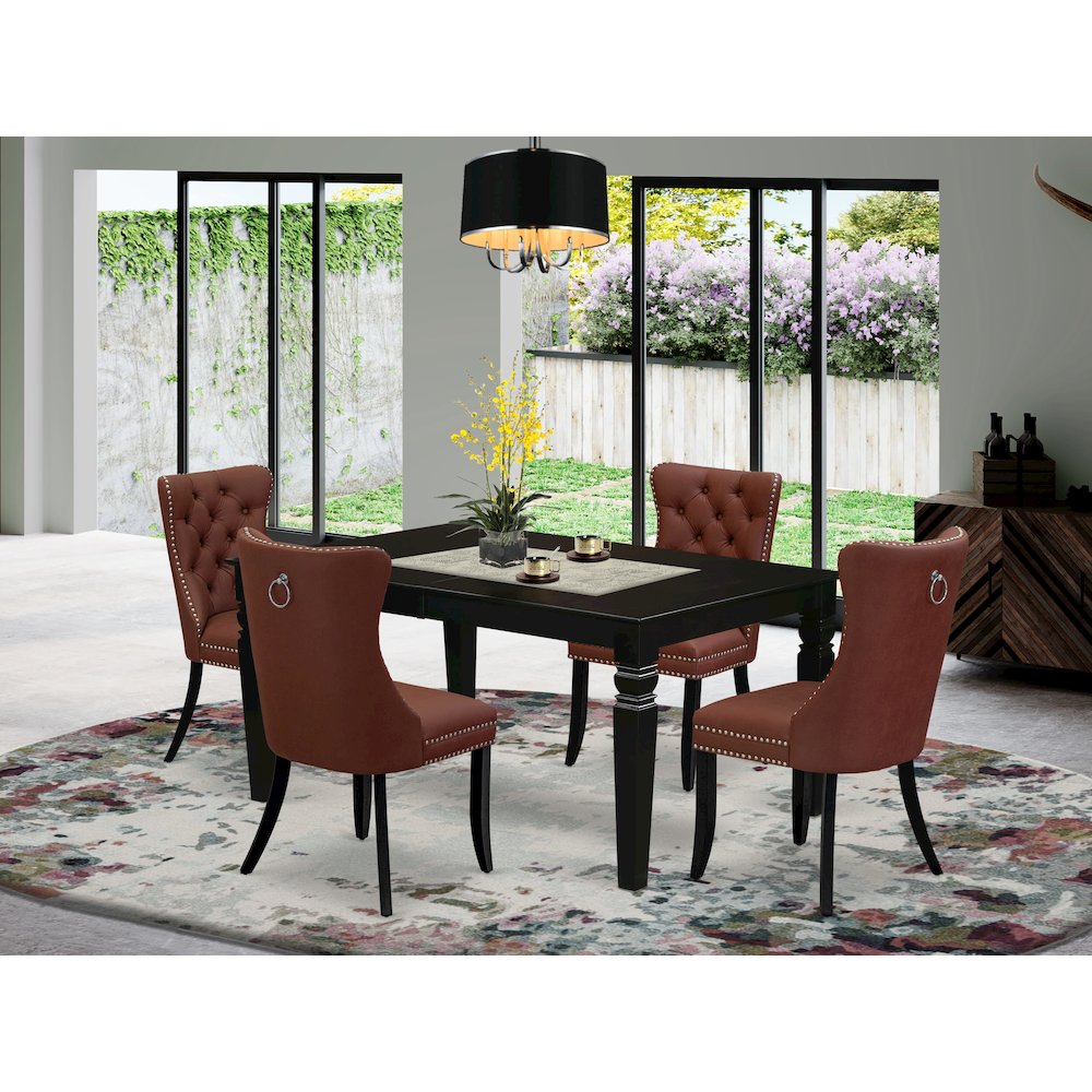 5 Piece Dining Table Set. Picture 2