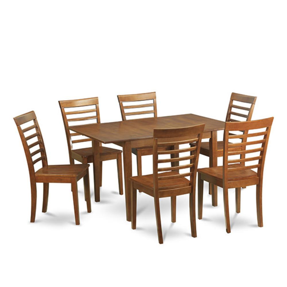 7  Pc  dinette  set-small  Dining  Tables  with  6  Dining  Chairs. Picture 1