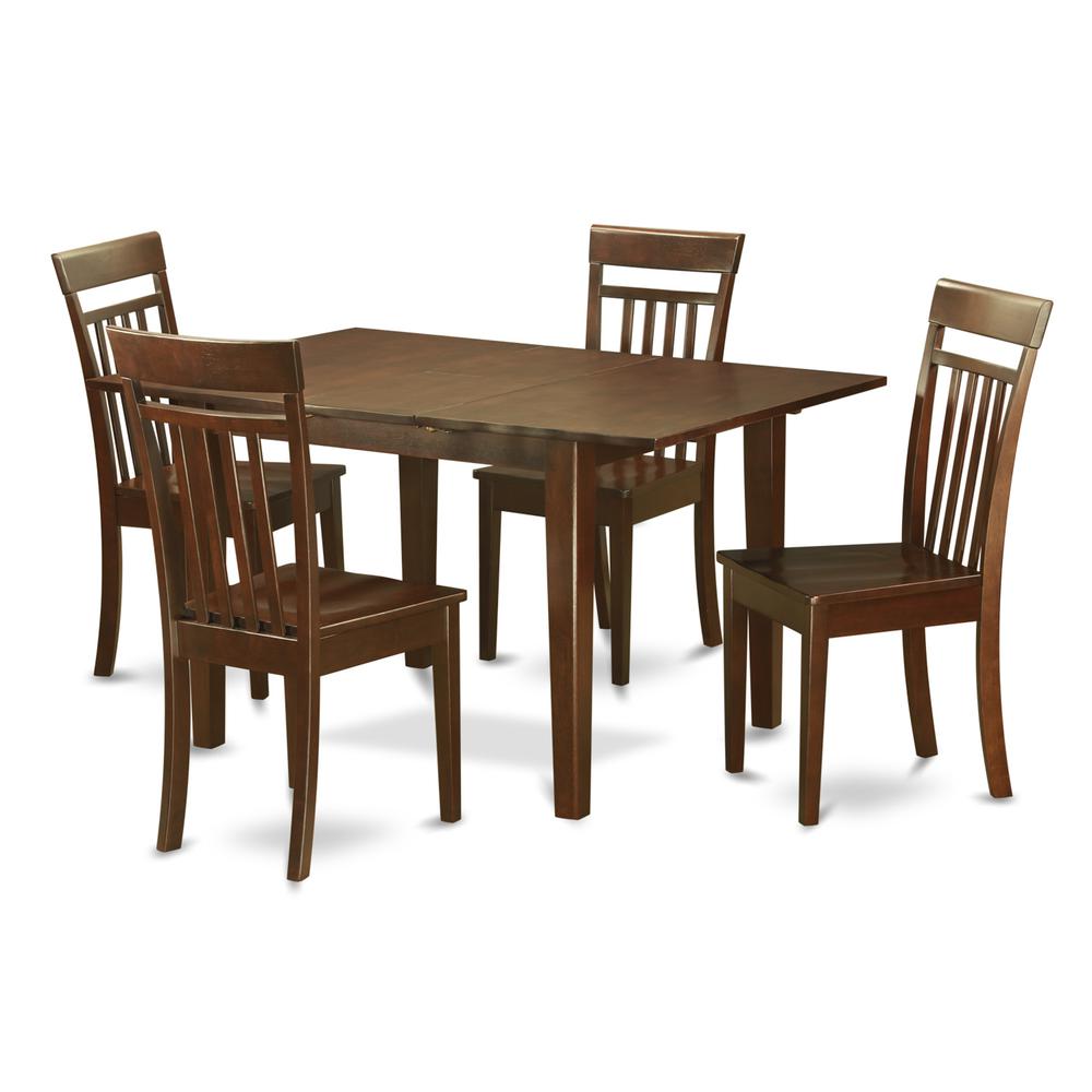 5  Pc  Kitchen  dinette  set-breakfast  nook  and  4  Chairs  for  Dining  room. Picture 1