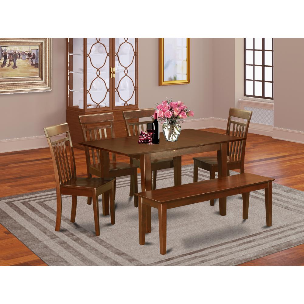 Dining Room Set Mahogany, MLCA6-MAH-W. Picture 2