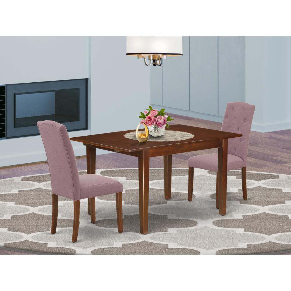Dining Room Set Mahogany, MLCE3-MAH-10. Picture 2