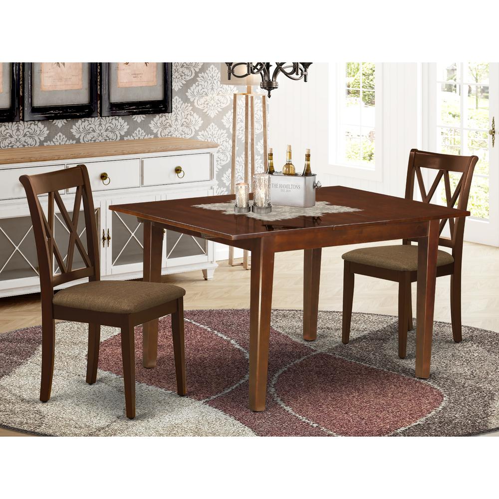 Dining Room Set Mahogany, MLCL3-MAH-C. Picture 2