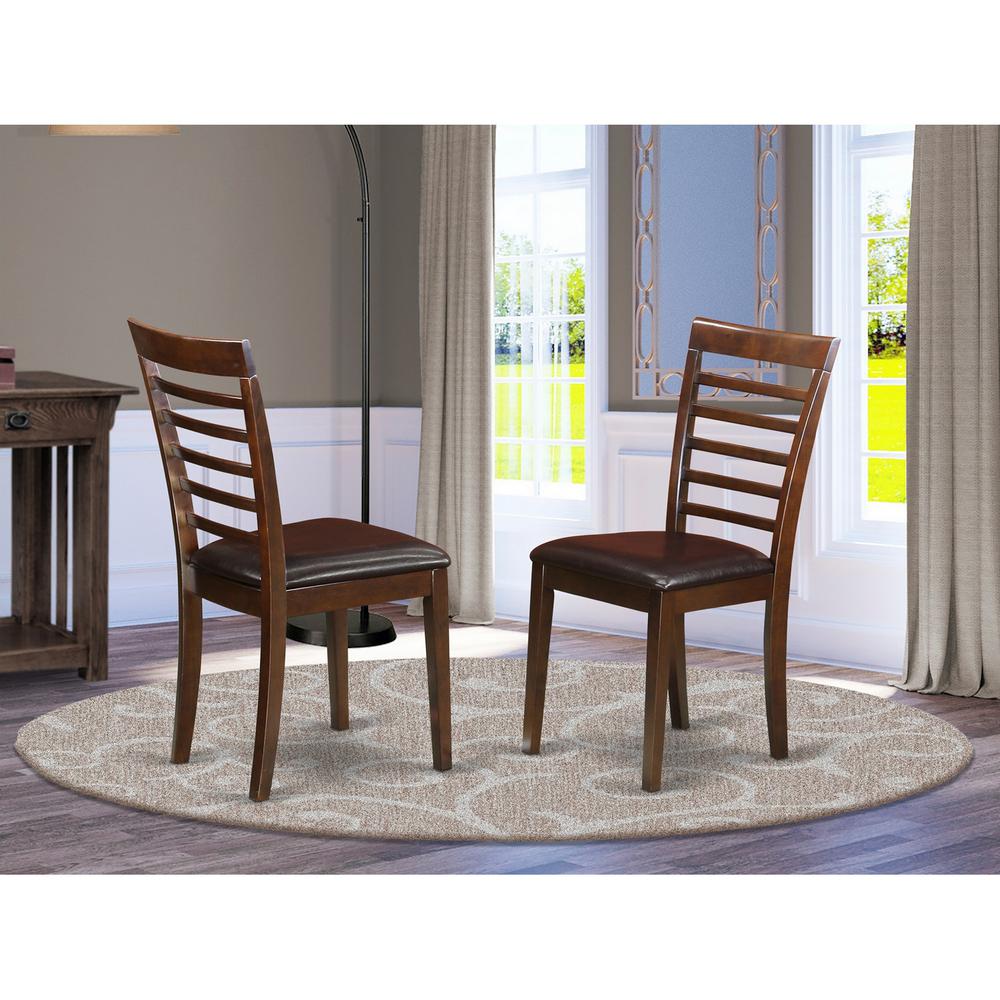 Dining Room Set Mahogany, MZML3-MAH-LC. Picture 3