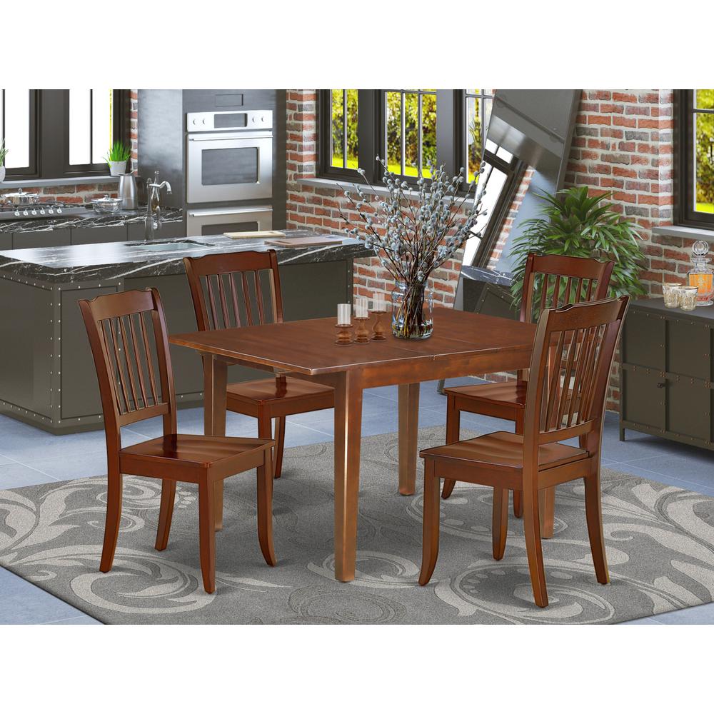 Dining Room Set Mahogany, MLDA5-MAH-W. Picture 2
