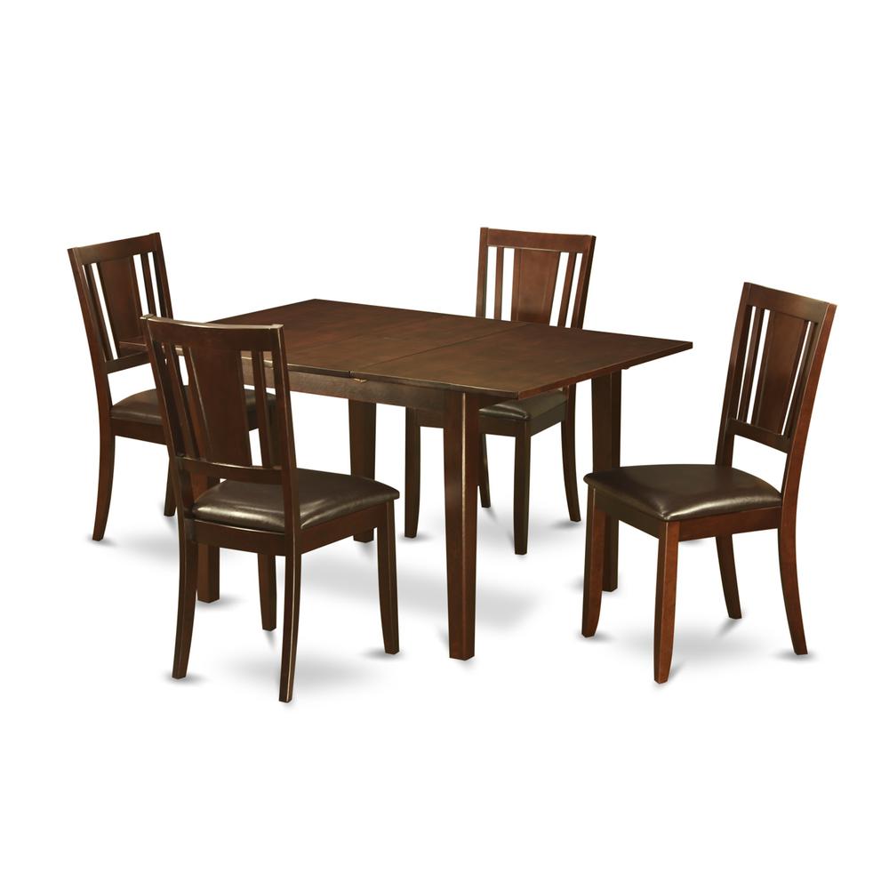 5  Pc  Kitchen  dinette  set-Kitchen  Table  and  4  Kitchen  Chairs. Picture 1