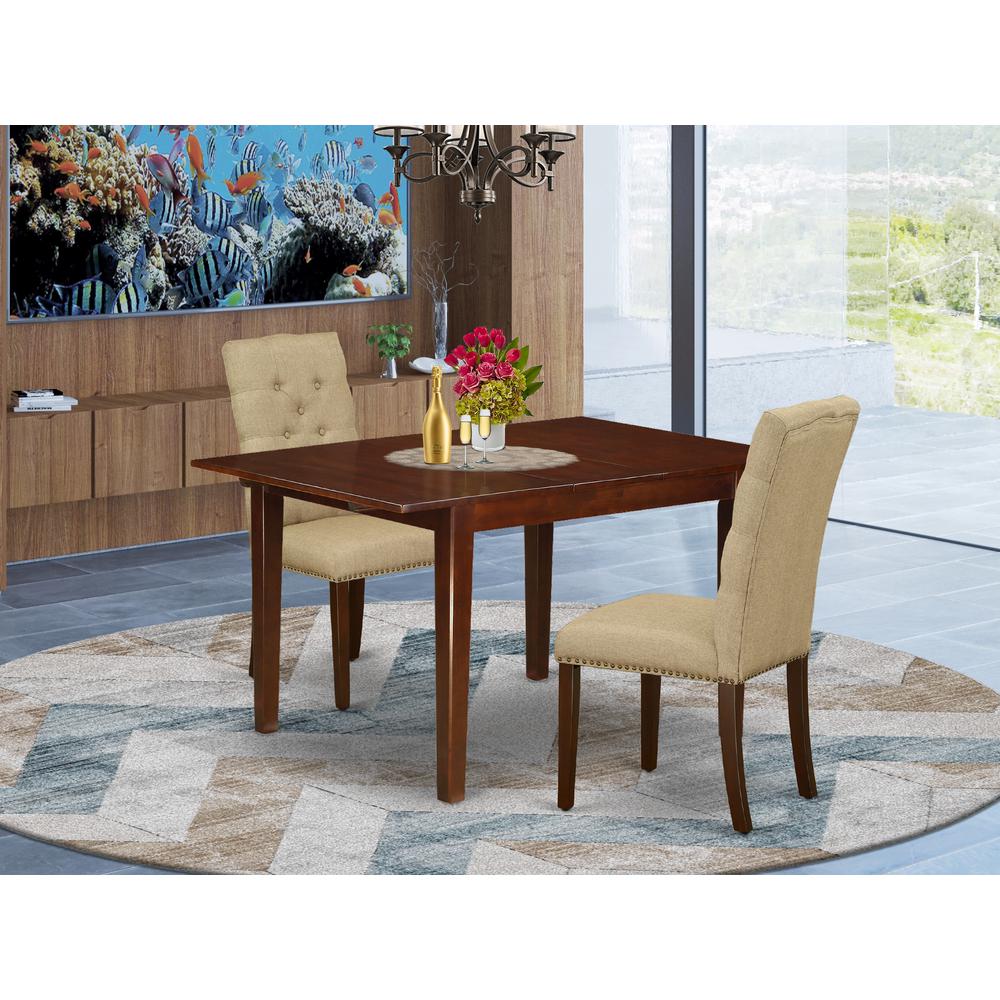 Dining Room Set Mahogany, MLEL3-MAH-16. Picture 2