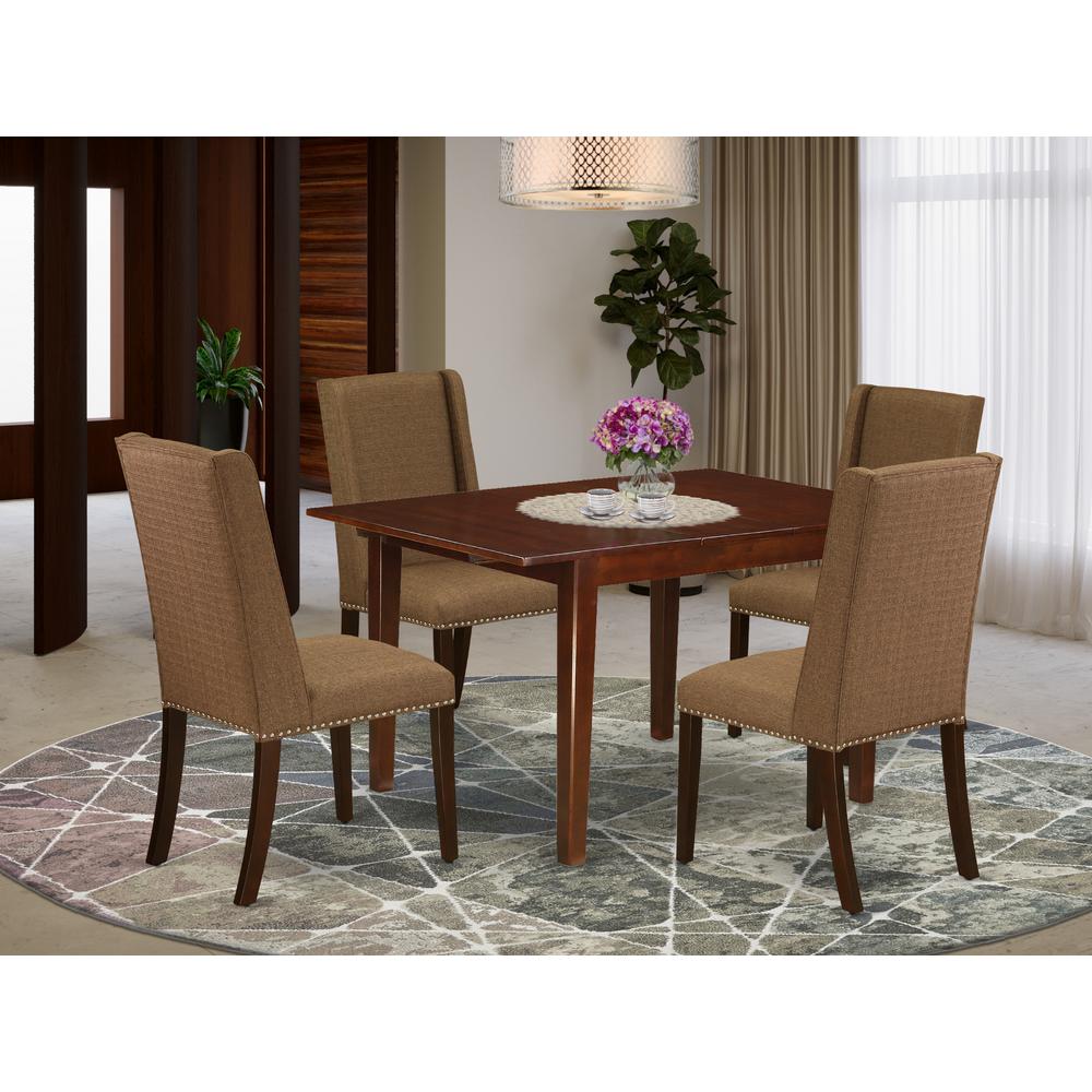Dining Room Set Mahogany, MLFL5-MAH-18. Picture 2