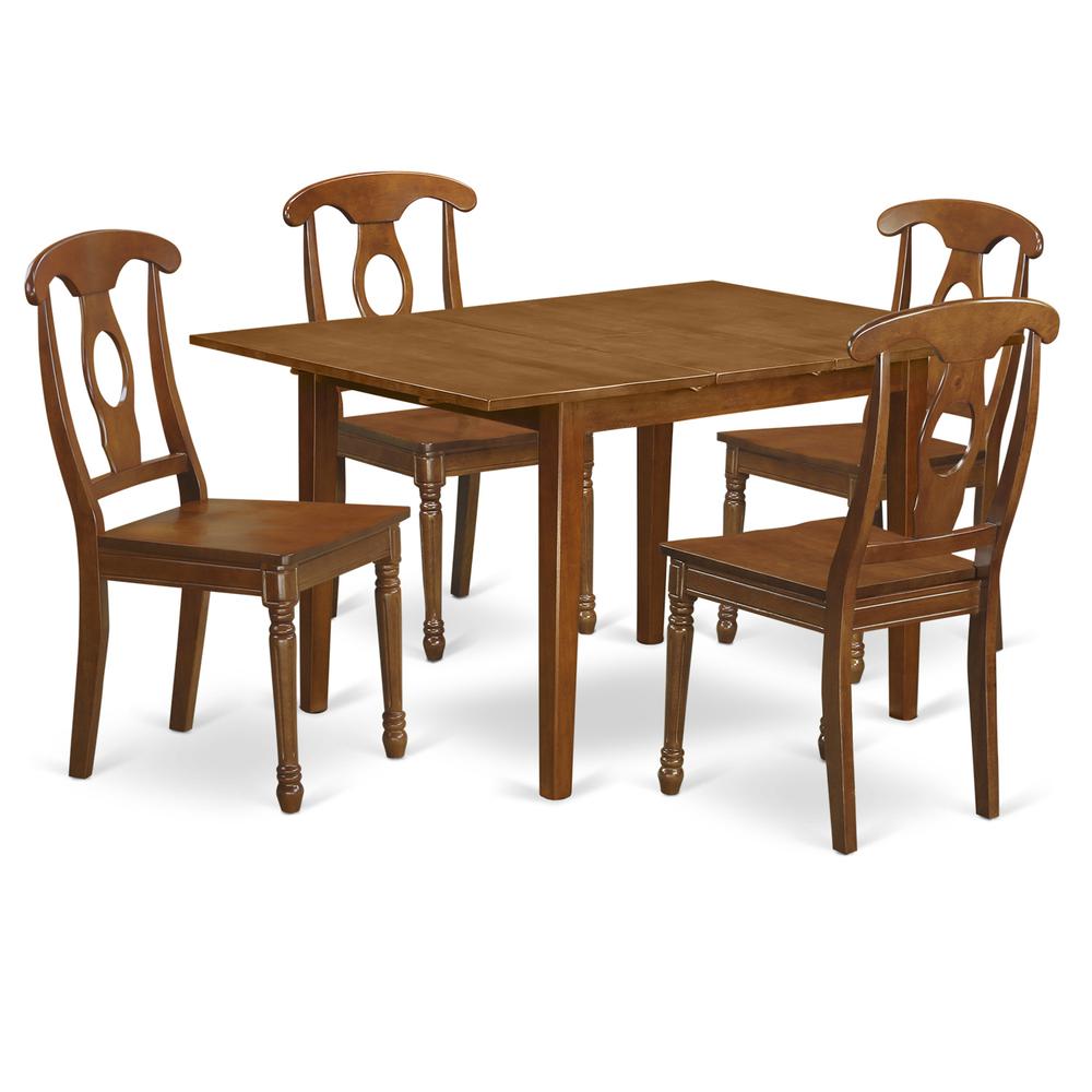 5  Pc  small  Kitchen  Table  set-Kitchen  Table  and  4  Kitchen  Chairs. Picture 1