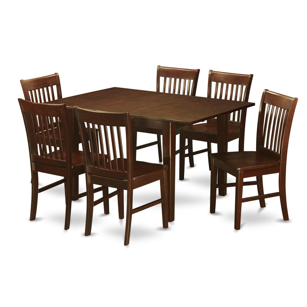 7  Pc  Kitchen  nook  Dining  set-Kitchen  Tables  and  6  Dining  Chairs. Picture 1
