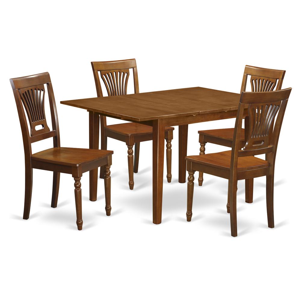 5  Pc  Kitchen  nook  Dining  set-Kitchen  Tables  4  Chairs  for  Dining  room. Picture 1