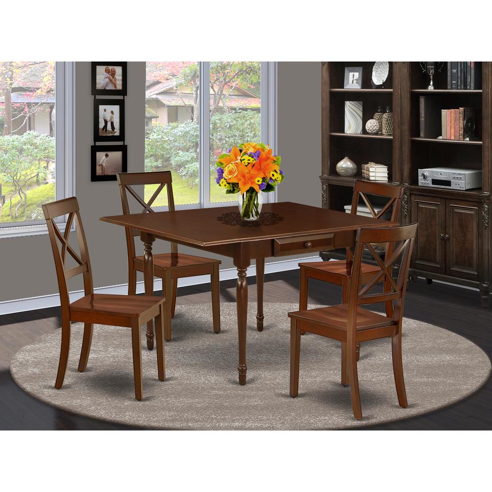 Dining Room Set Mahogany, MZBO5-MAH-W. Picture 2