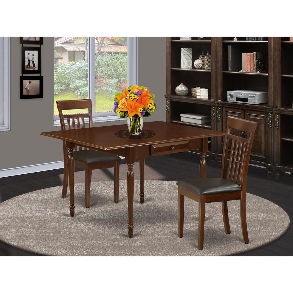 Dining Room Set Mahogany, MZCA3-MAH-LC. Picture 2