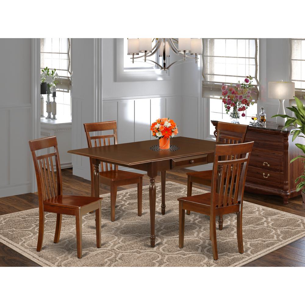 Dining Room Set Mahogany, MZCA5-MAH-W. Picture 2