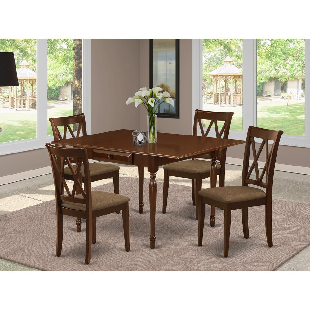 Dining Room Set Mahogany, MZCL5-MAH-C. Picture 2