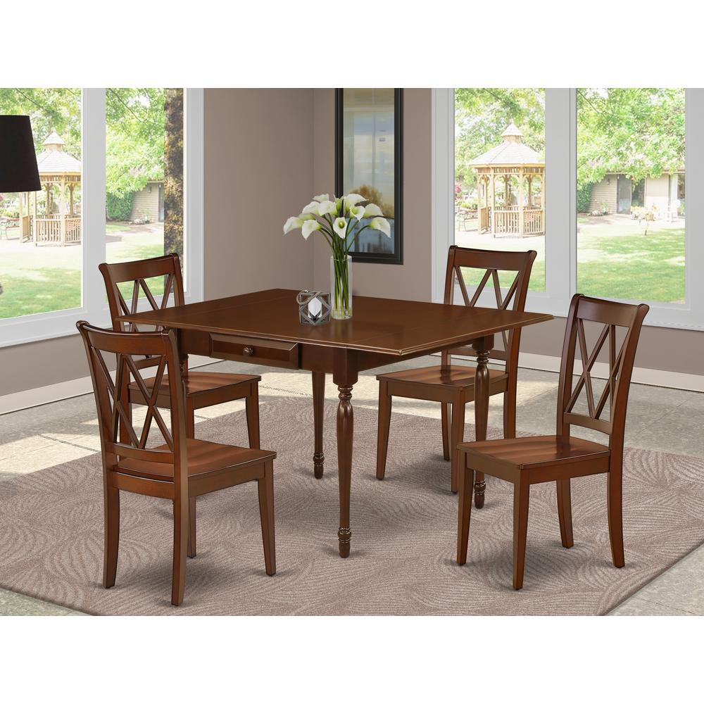 Dining Room Set Mahogany, MZCL5-MAH-W. Picture 2