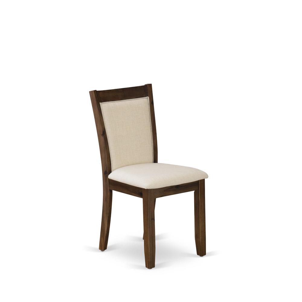 5 Piece Modern Dining Table Set Consist of a Rectangle Kitchen Table. Picture 10