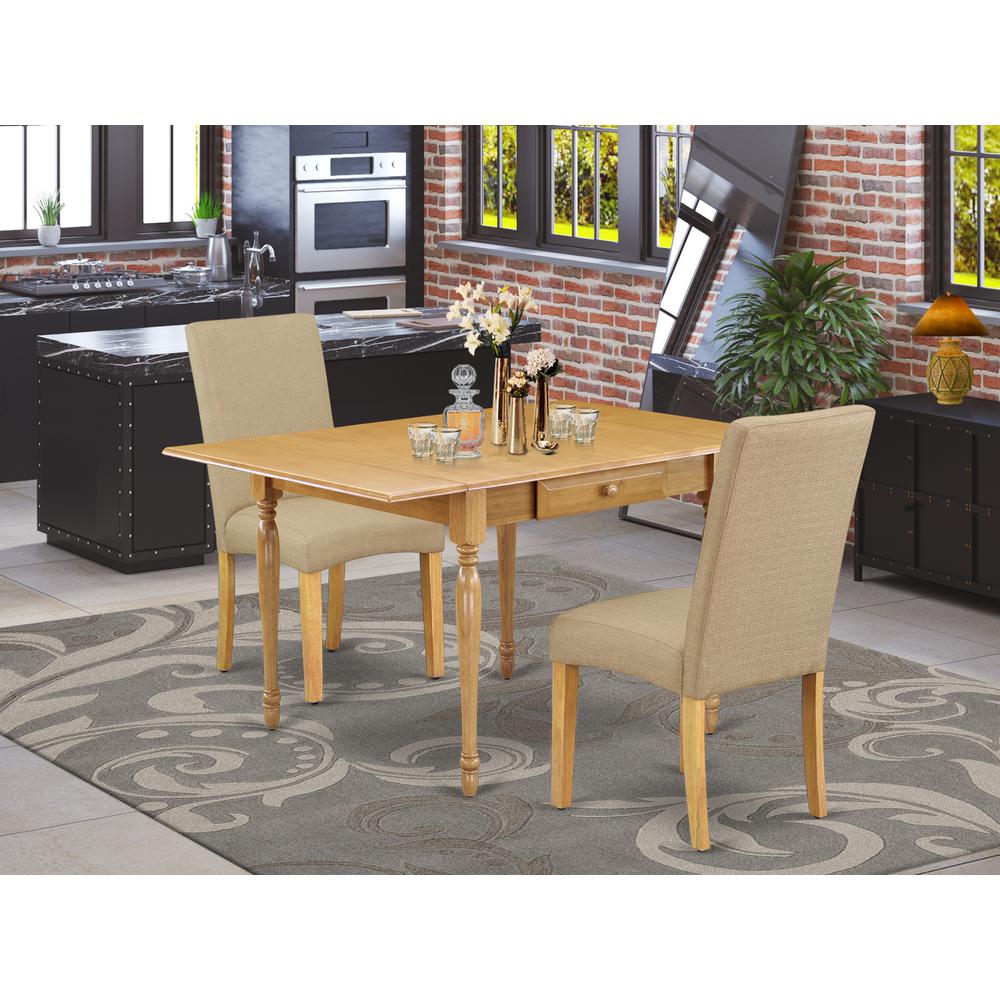 Dining Room Set Oak, MZDR3-OAK-16. Picture 2