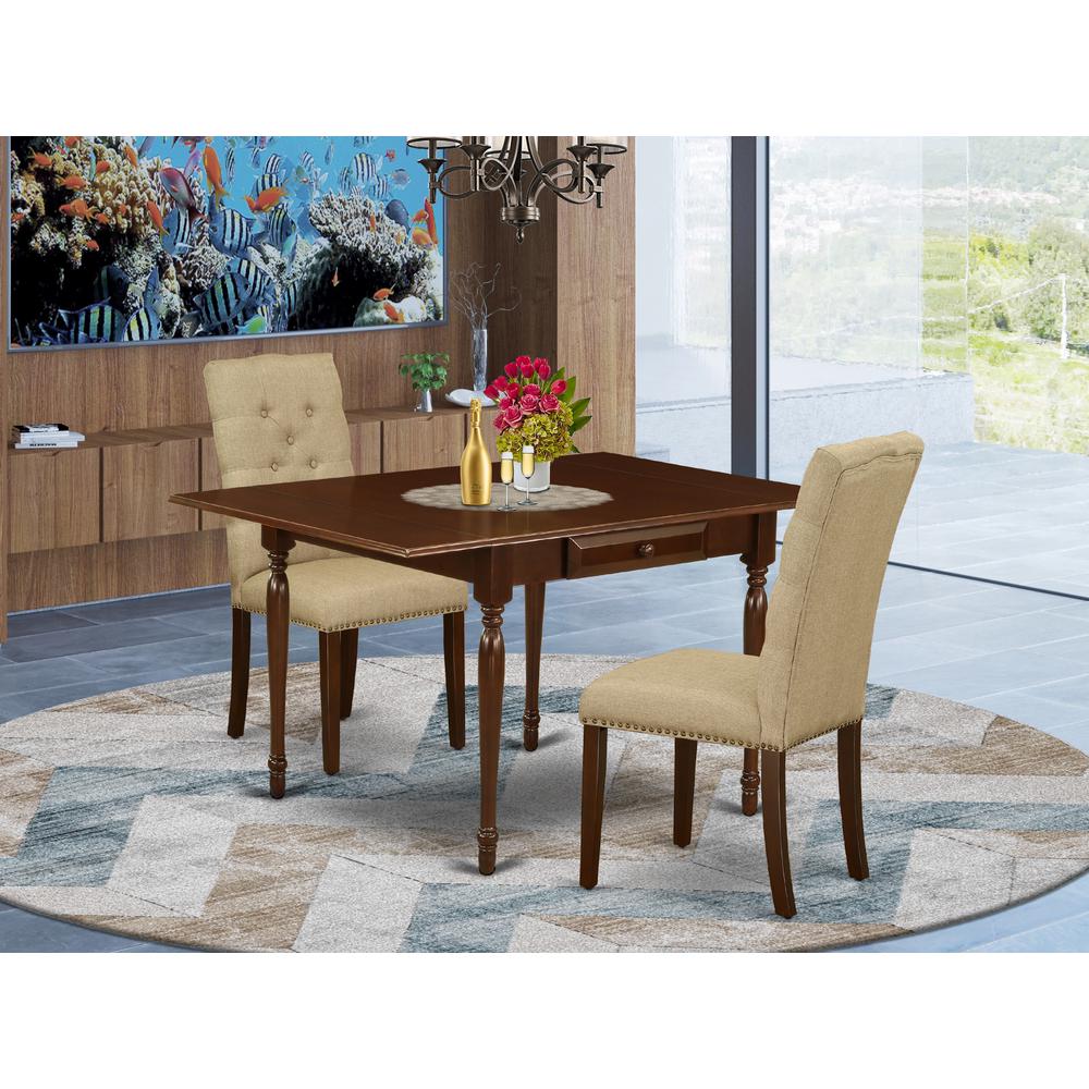 Dining Room Set Mahogany, MZEL3-MAH-16. Picture 2