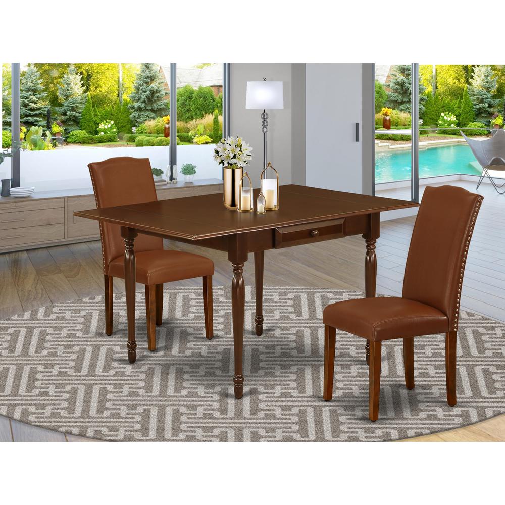 Dining Room Set Mahogany, MZEN3-MAH-66. Picture 2