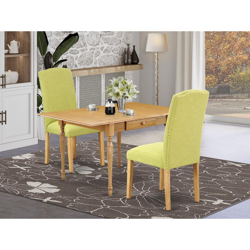 Dining Room Set Oak, MZEN3-OAK-07. Picture 2