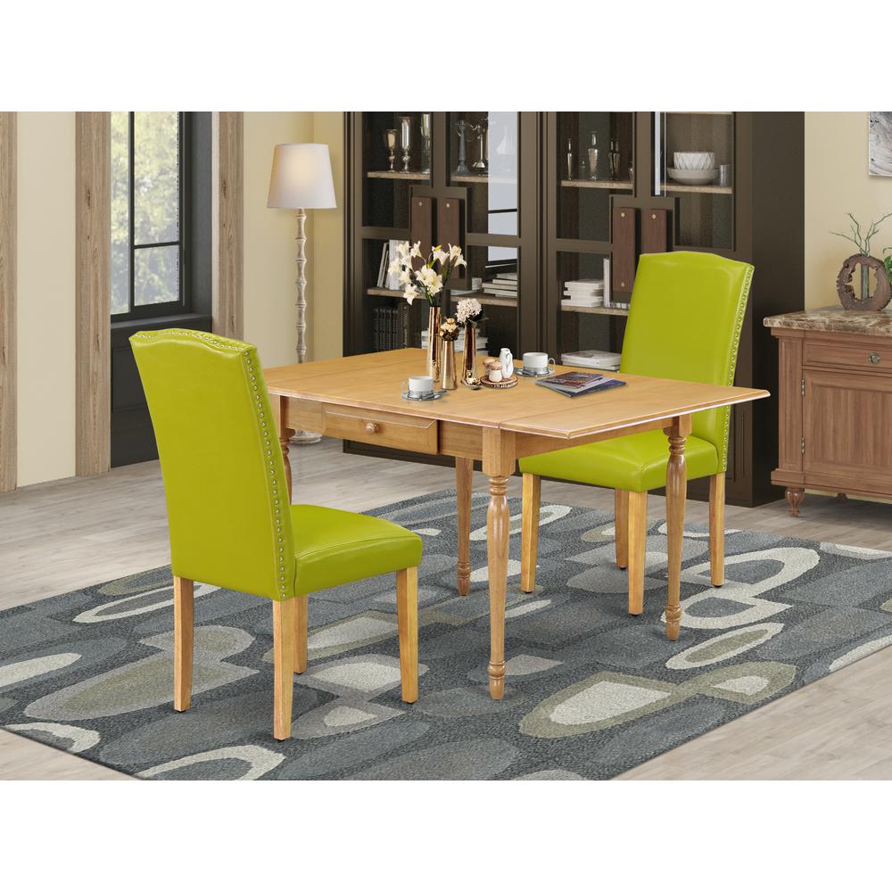 Dining Room Set Oak, MZEN3-OAK-51. Picture 2